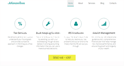 Desktop Screenshot of jahaniantaxes.com